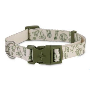 Cactus Print Dog Collar By Good2Go Size Medium NWT